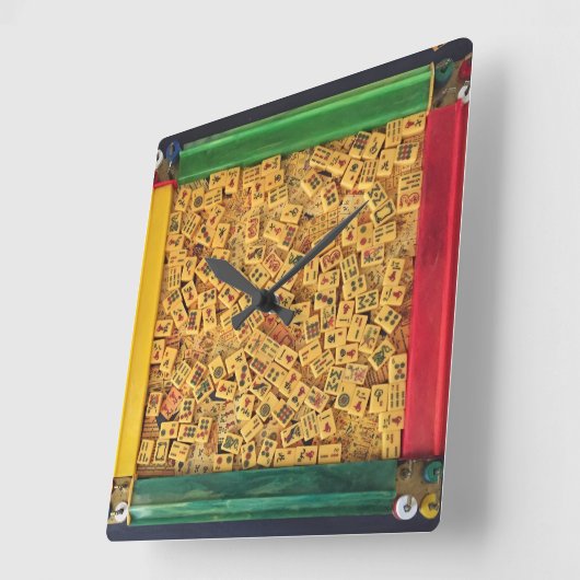  Tegels wandklok (Hoek)