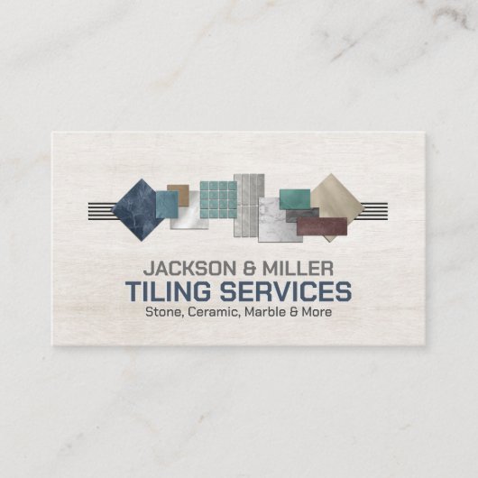 Tegelservices - Tegel Layer Visitekaartje (Voorkant)