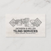 Tegelservices - Tegel Layer Visitekaartje (Voorkant)