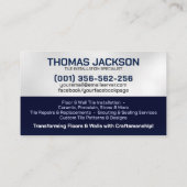 Tegelservices - Tegel Layer Visitekaartje (Achterkant)