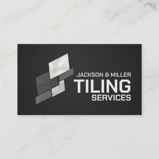 Tegelservices - Tegel Layer Visitekaartje (Voorkant)