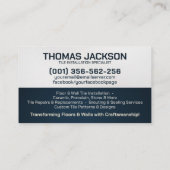 Tegelservices - Tegel Layer Visitekaartje (Achterkant)