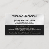 Tegelservices - Tegel Layer Visitekaartje (Achterkant)