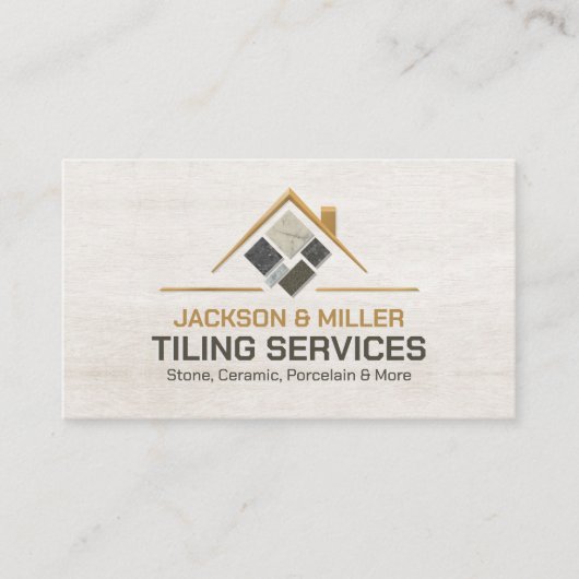 Tegelservices - Tegel Layer Visitekaartje (Voorkant)