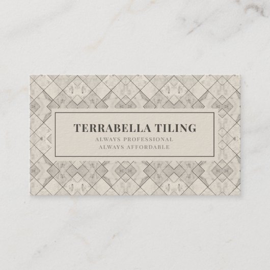 Tegelspecialist Visitekaartje (Voorkant)