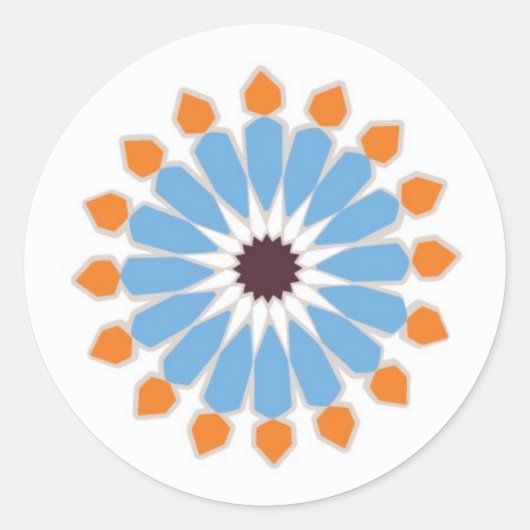 Tegelsticker Ronde Sticker (Voorkant)
