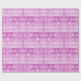 Tegelstreep roze paardenhaar cadeaupapier
