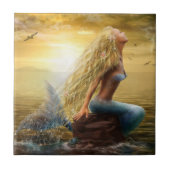 tegelzeemeermin/2/ tegeltje (Voorkant)