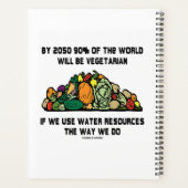 Tegen 2050 zal 90% van de wereld vegetariër zijn planner (Achterkant)