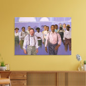 Tegen alle odds 2003 canvas afdruk (Insitu (Woonkamer))