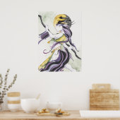 Tegen alle tegenstrijdige krachten poster (Keuken)