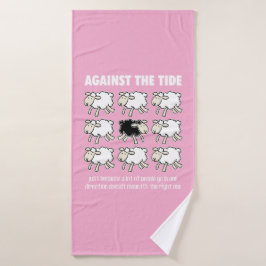 Tegen de Brede Badhanddoek