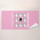 Tegen de Brede Badhanddoek (Badhanddoek)