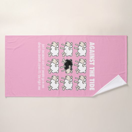 Tegen de Brede Badhanddoek (Badhanddoek)