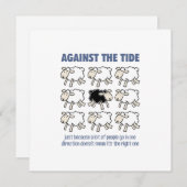 Tegen de Brede Bedankkaart (Voorkant / Achterkant)