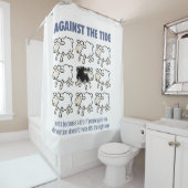 Tegen de Brede Douchegordijn (In situ)