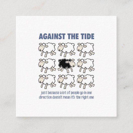 Tegen de Brede Informatiekaartje (Voorkant)