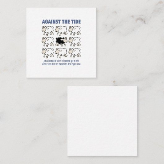 Tegen de Brede Informatiekaartje (Voorkant / Achterkant)