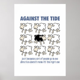 Tegen de Brede Poster