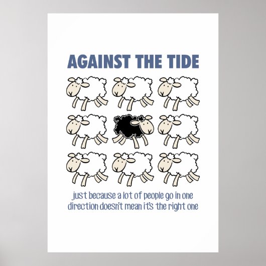 Tegen de Brede Poster (Voorkant)