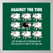 Tegen de Brede Poster (Voorkant)