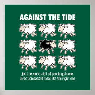 Tegen de Brede Poster