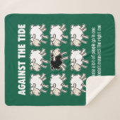 Tegen de Brede Sherpa Deken (Voorkant (horizontaal))