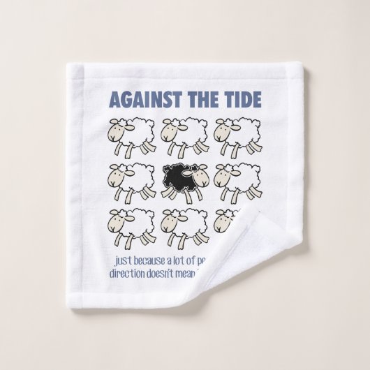 Tegen de Brede Washandje (Wasdoekje)