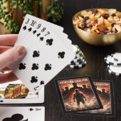 Tegen de duisternis staan pokerkaarten (Insitu)