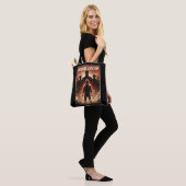 Tegen de duisternis staan tote bag (Op model)