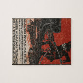 Tegen de gruwelen van het Poster-Propaganda Legpuzzel (Horizontaal)