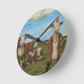Tegen de herd ronde klok (Hoek)