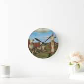 Tegen de herd ronde klok (Huis)