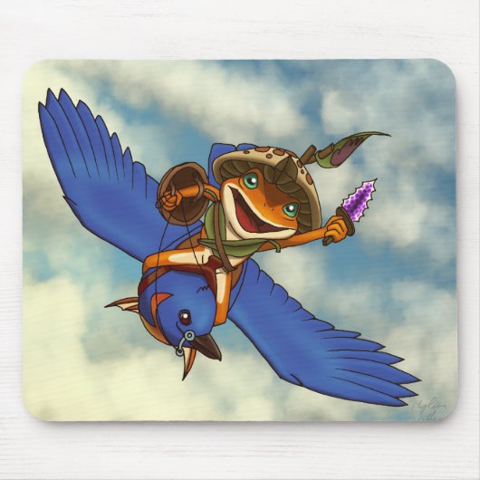 Tegen de jouer! - Tapis à souris Muismat (Voorkant)