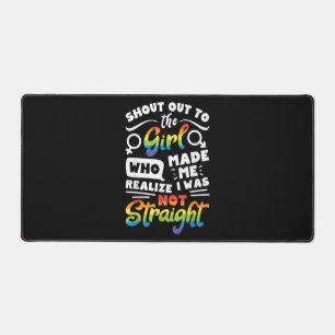 Tegen De Meisje Lesbische Trots LGBT T-shirt G Bureaumat