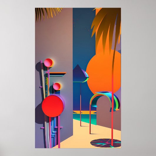 Tegen de muur poster (Voorkant)