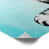 tegen de muur poster (Hoek)