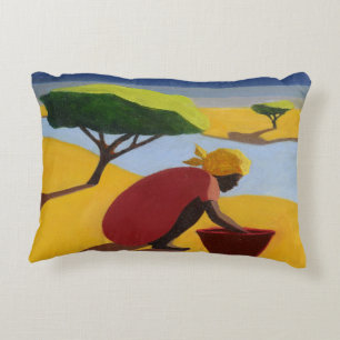 Tegen de rivier 2007 decoratief kussen