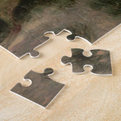 Tegen de zonsondergang door Remington,  cowboys Legpuzzel (Zijkant)