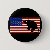 Tegen het fascisme ronde button 5,7 cm (Voorkant)