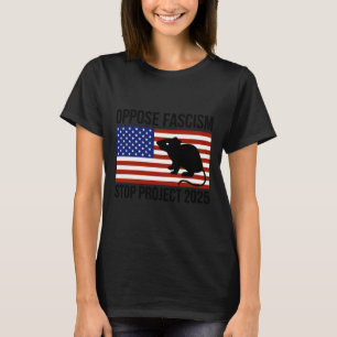 Tegen het fascisme t-shirt