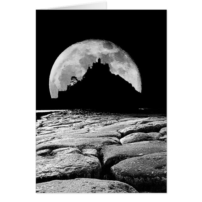 Tegen het licht van de zilvermaan. (Voorkant)