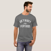 Tegen Iedereen T-shirt (Voorkant volledig)