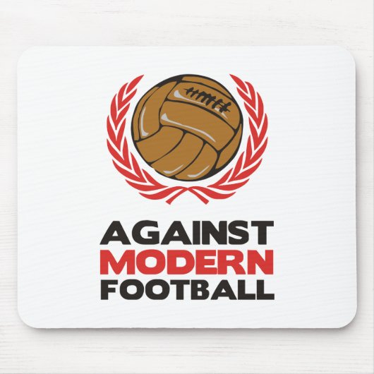 Tegen modern Football Muismat (Voorkant)