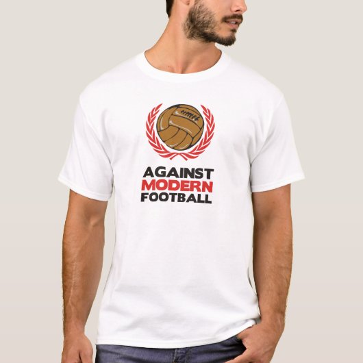Tegen modern Football T-shirt (Voorkant)