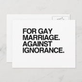 TEGEN ONWETENDHEID - PNG.NL BRIEFKAART (Voorkant / Achterkant)