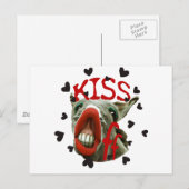 TEGEN VALENTIJN FEESTDAGENKAART (Voorkant / Achterkant)