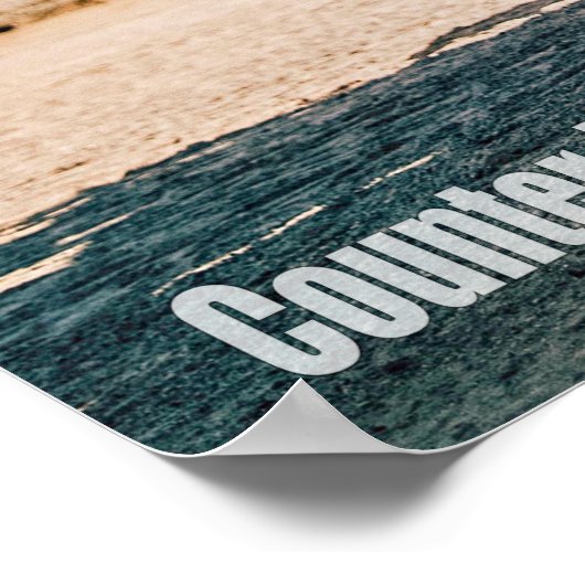 TEGENBEHEERD VLIEGTUIG POSTER (Hoek)