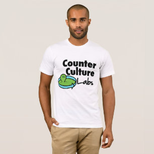 Tegencultuur Labs basis grote logo T-shirt