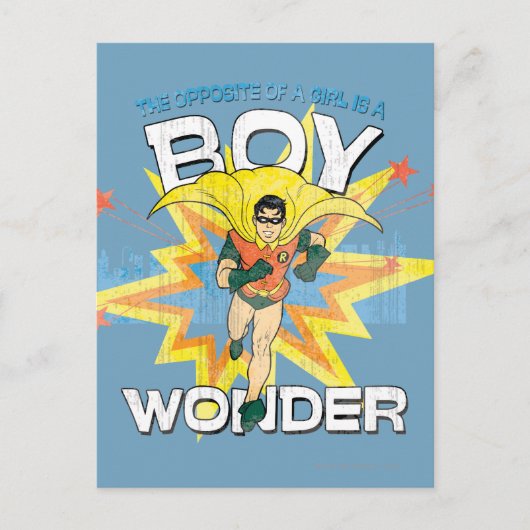 tegengesteld meisje briefkaart (Voorkant)